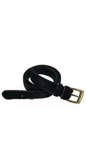 Sal- cowhide leather belt